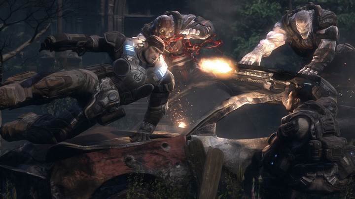 Gears Of War Attacking